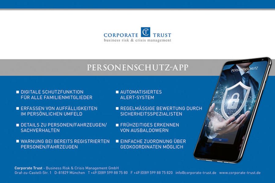 Corporate Trust Business Risk & Crisis Management GmbH Personenschutz
