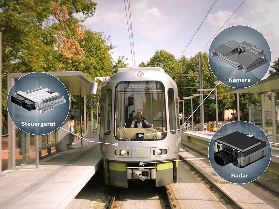 Technik von Bosch Engineering in der Straßenbahn