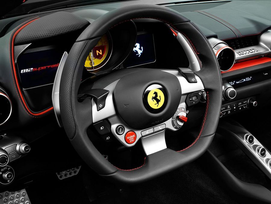 Ferrari Superfast Cockpit