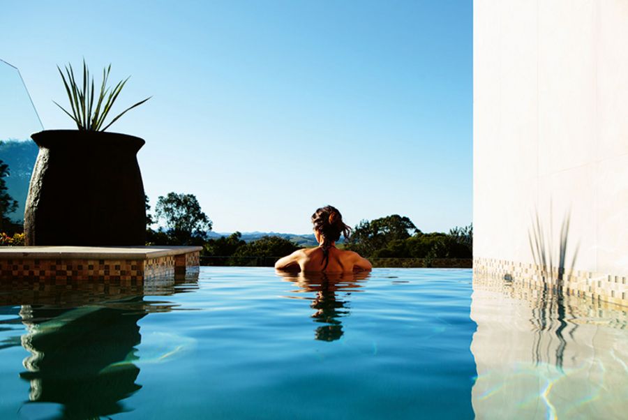 Gaia retreat and spa komala villa pool