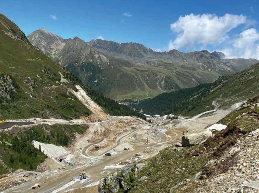 GEO-Alpinbau Speicherbecken 