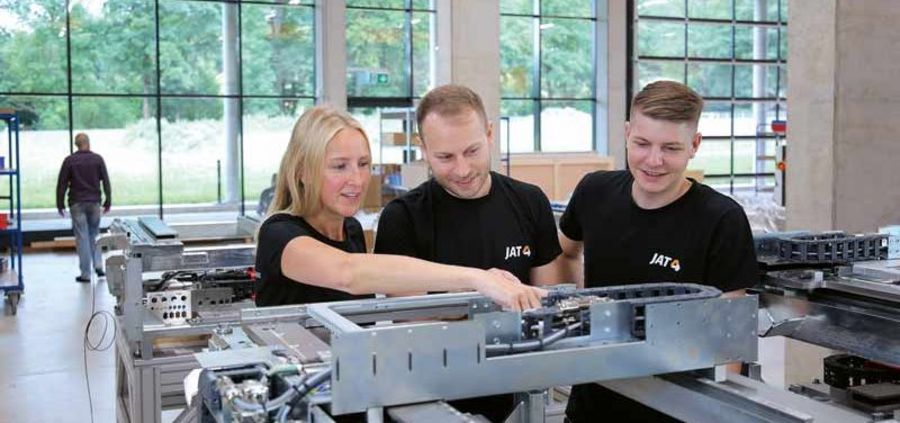 JAT Jenaer Antriebstechnik Ausbildung Mechatronicfertigung