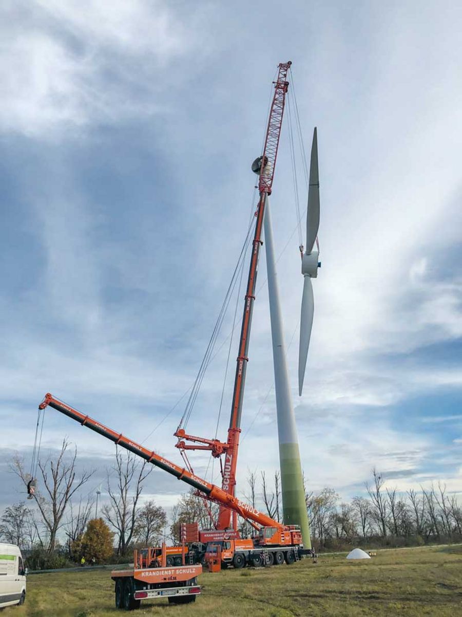 VSB Repowering von Windkraftanlagen