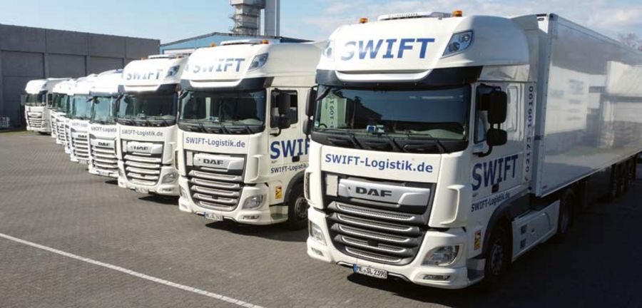 SWIFT-Logistik Fuhrpark
