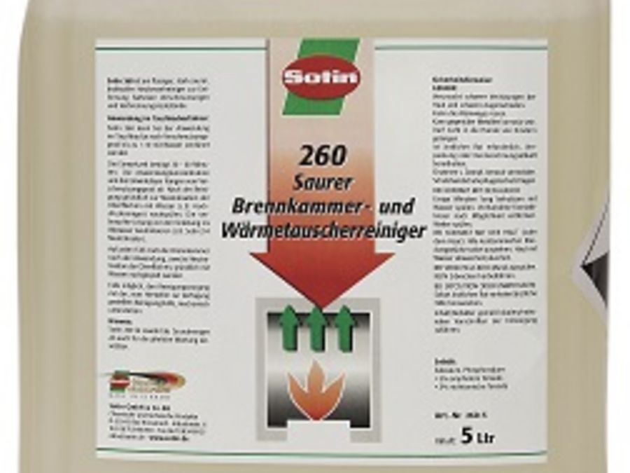 Sotin 260 Saurer Brennkammer- und Wärmetauscherreiniger