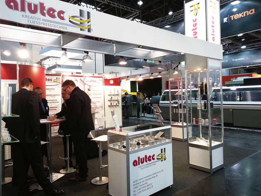 alutec metal innovations Messestand