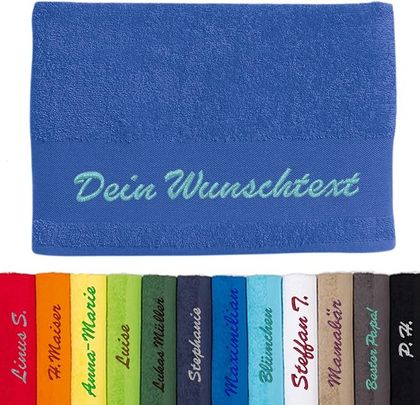 Badetuch personalisiert mit Stick, Perfektes Werbegeschenk für höchste Qualitätsansprüche, Handtuch, Handtuch bestickt, Farbige Handtücher, Badetuch bestickt, besticktes Badetuch, Badetuch mit Bestickung, Handtuch mit Bestickung