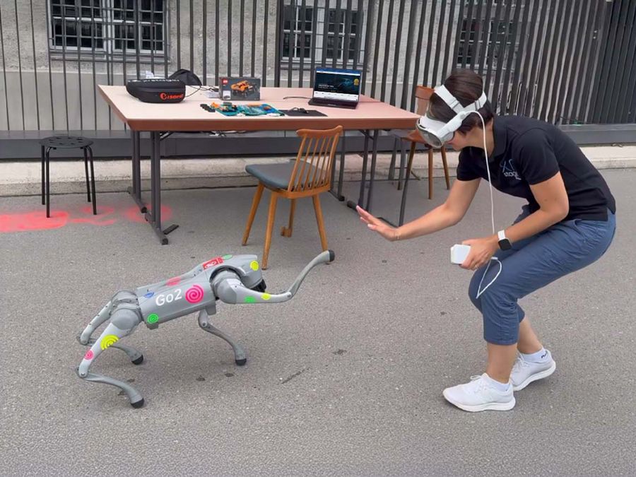 Robo Dog trifft XR,  Realität im Test