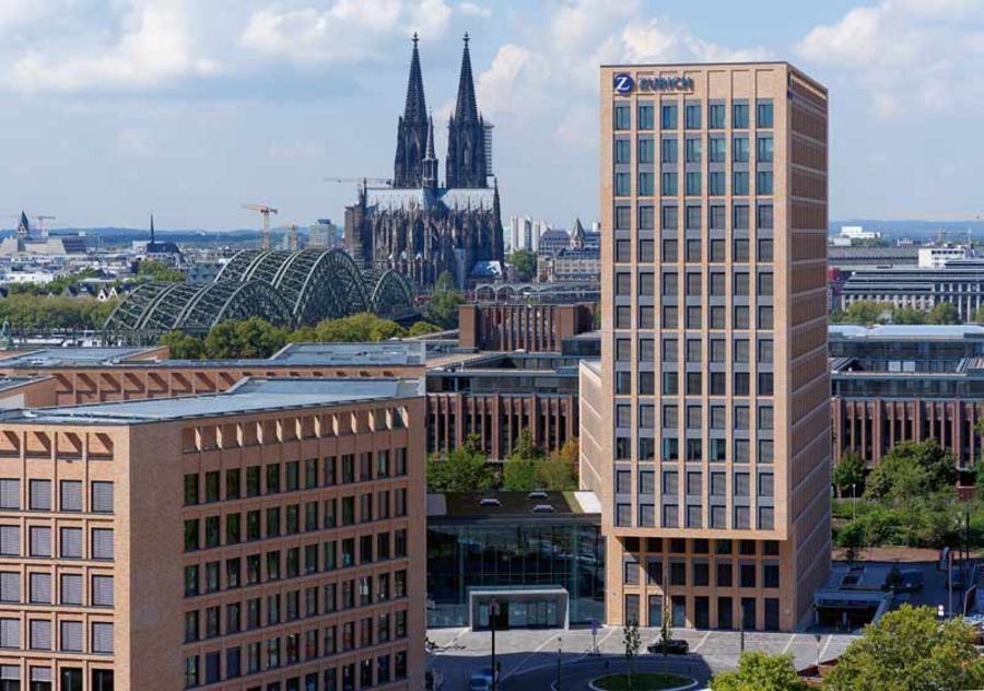 Deutscher Pensionsfonds - Ein Blick auf den Zurich Campus des Unternehmens
