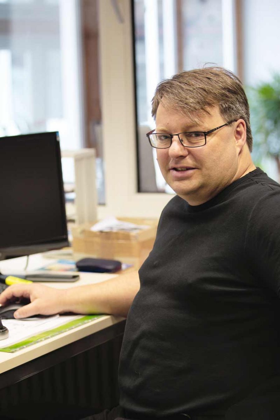 Holger Merz, Geschäftsführer der Merz Verpackungsmaschinen GmbH