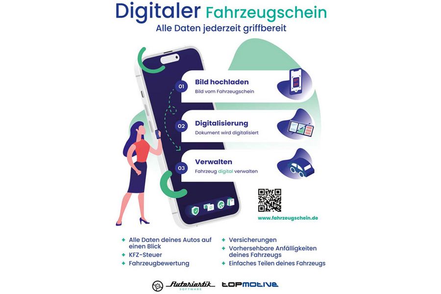 TOPMOTIVE DVSE Digitaler Fahrzeugschein