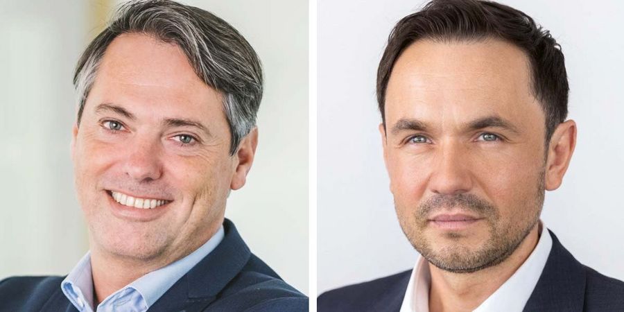 Carsten Berndt und Rafael Kutz, Geschäftsführer der COSMO CONSULT GmbH
