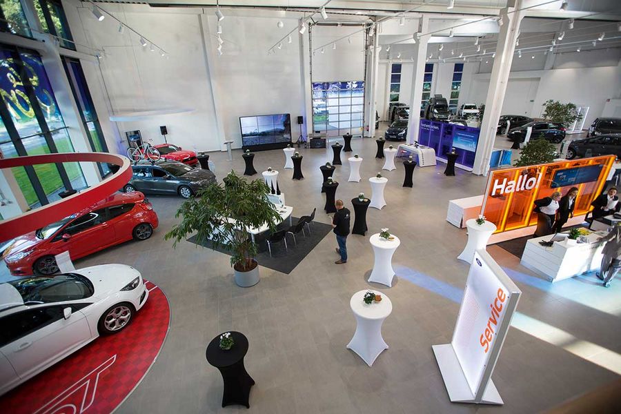 Dresen Ford Store: Showroom für die exklusiven Vignale-Modelle
