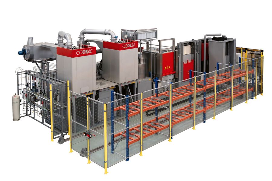Das modular aufgebaute System 250 ermöglicht effiziente und kundenspezifische Wärmebehandlungsprozesse