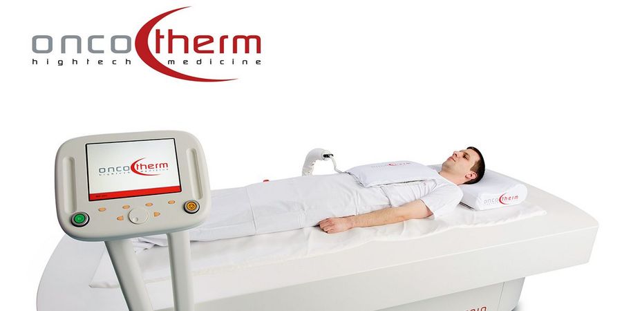 Behandlung mit dem EHY-3010 von Oncotherm Behandlung mit dem EHY-3010 von Oncotherm