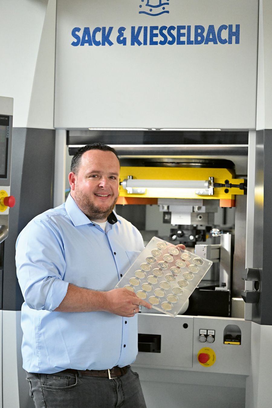 Markus Schlein, Geschäftsführer  der Sack & Kiesselbach Maschinenfabrik GmbH