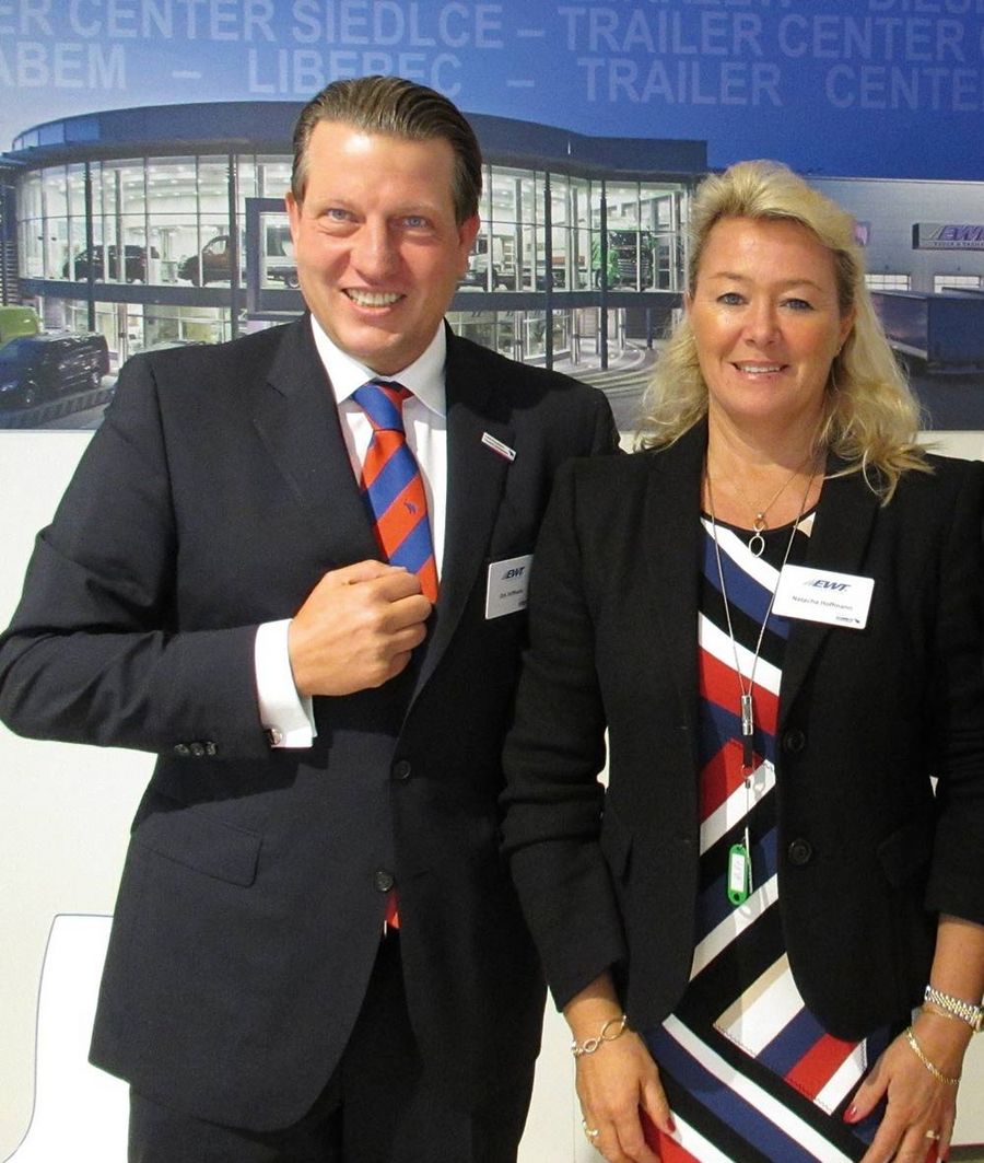 Geschäftsführende Gesellschafter und Mitbegründer von EWT: Natacha und Dirk Hoffmann.