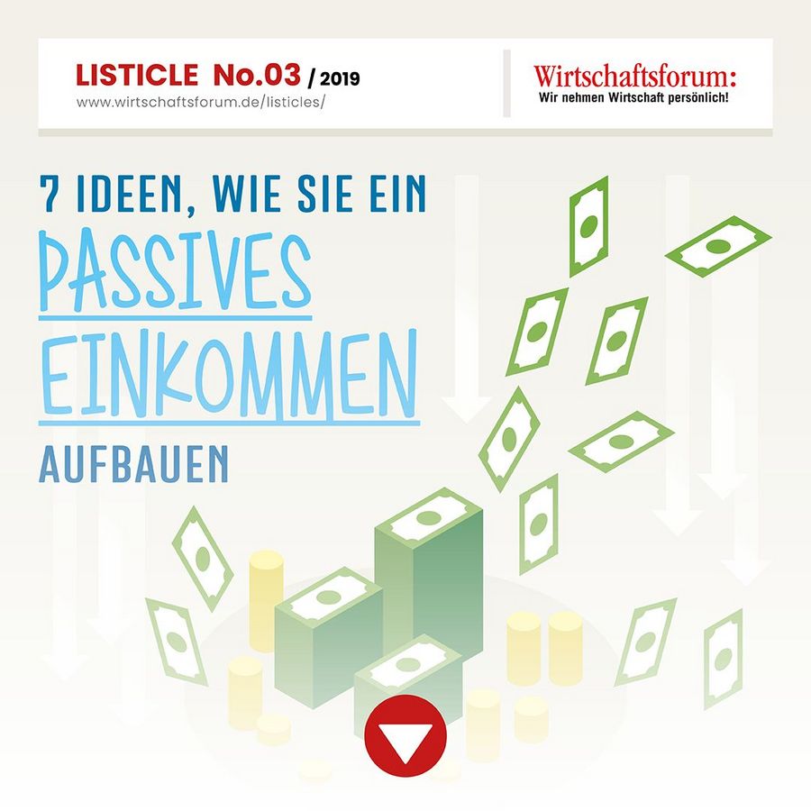 7 Ideen, wie Sie ein passives Einkommen aufbauen 7 Ideen, wie Sie ein passives Einkommen aufbauen