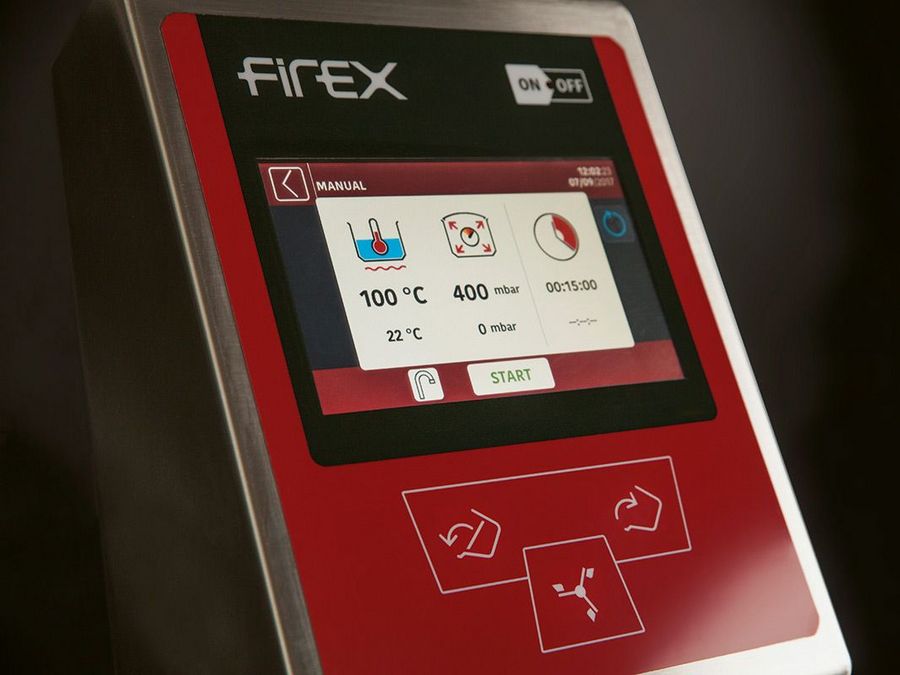 Easy Control-Bedienung mit Touchscreen von Firex