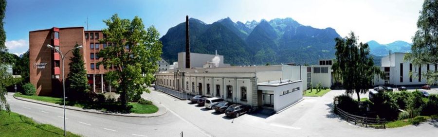 Getzner Firmengelände in Bludenz