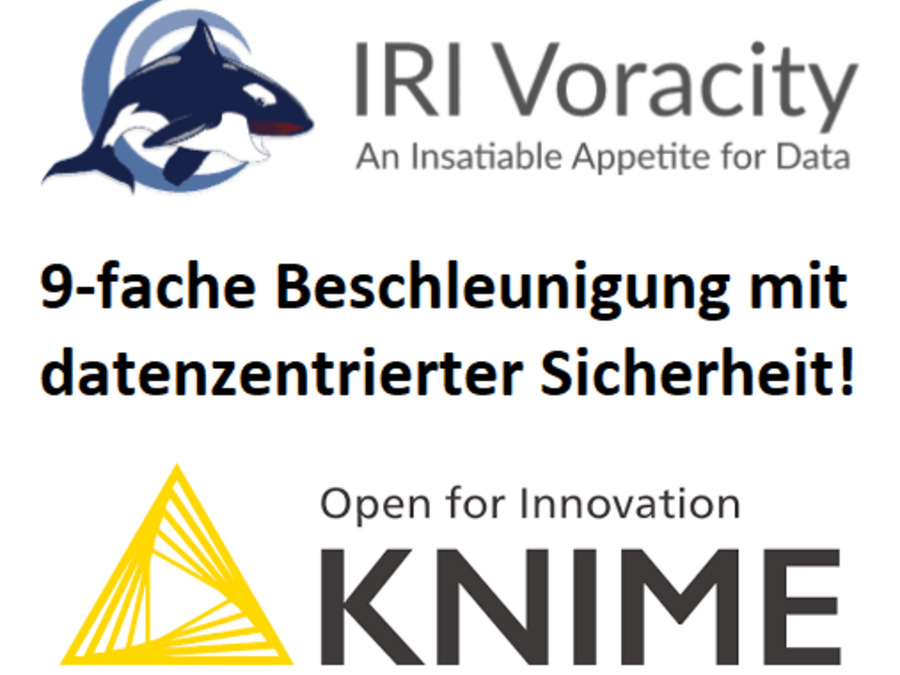 KNIME - 9x schnelleres ETL und Data Analytics, mit zusätzlicher Datensicherheit auf Feldebene