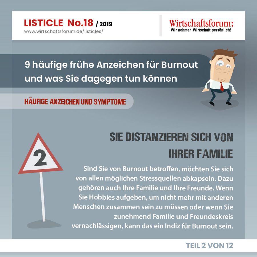 9 häufige frühe Anzeichen für Burnout und was Sie tun können - Wirtschaftsforum Listicle