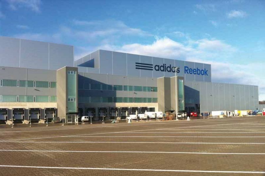 airpool Adidas-Logistikzentrum in Rieste