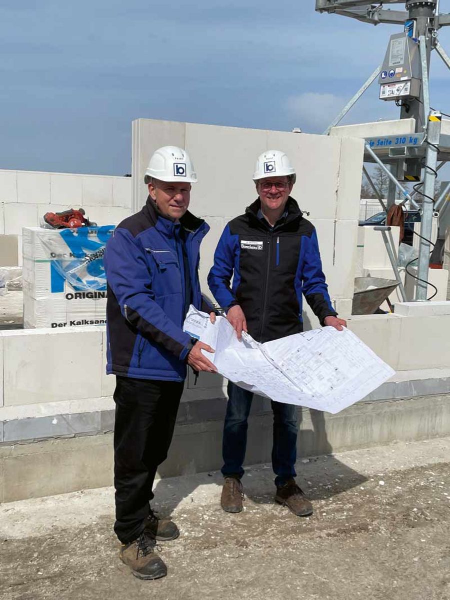 Georg Borchers GmbH Hoch- und Ingenieurbau Baustellenbesuch