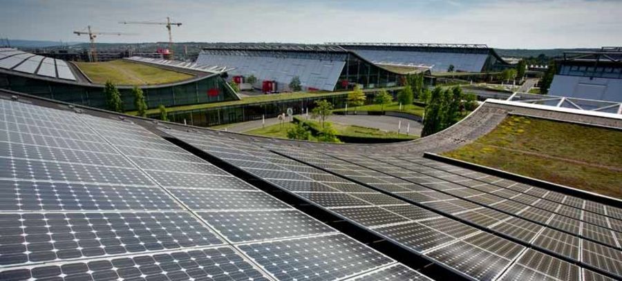 Landesmesse Stuttgart Solaranlage