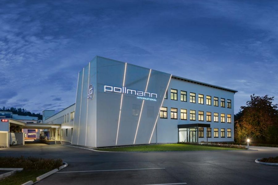 Der Firmensitz von Pollmann International in Karlstein, Österreich