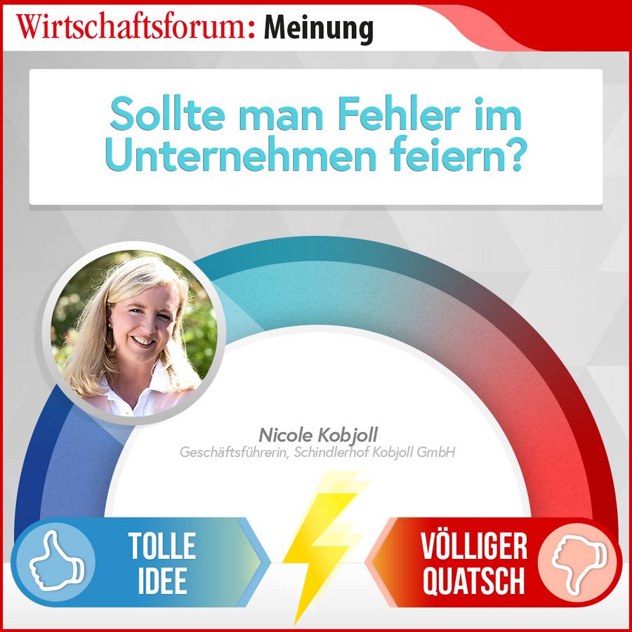 Wirtschaftsforum Meinung Nicole Kobjoll