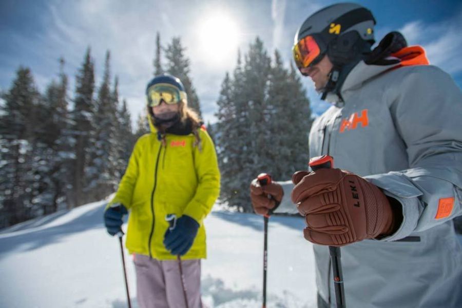 LEKI Lenhart Stöcke und Handschuhe für Ski Alpin