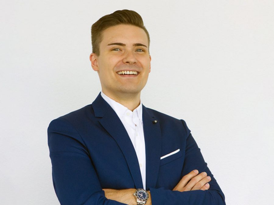 Timo Weißgerber, Assistent der Vertriebsleitung der Karl Finke GmbH & Co. KG