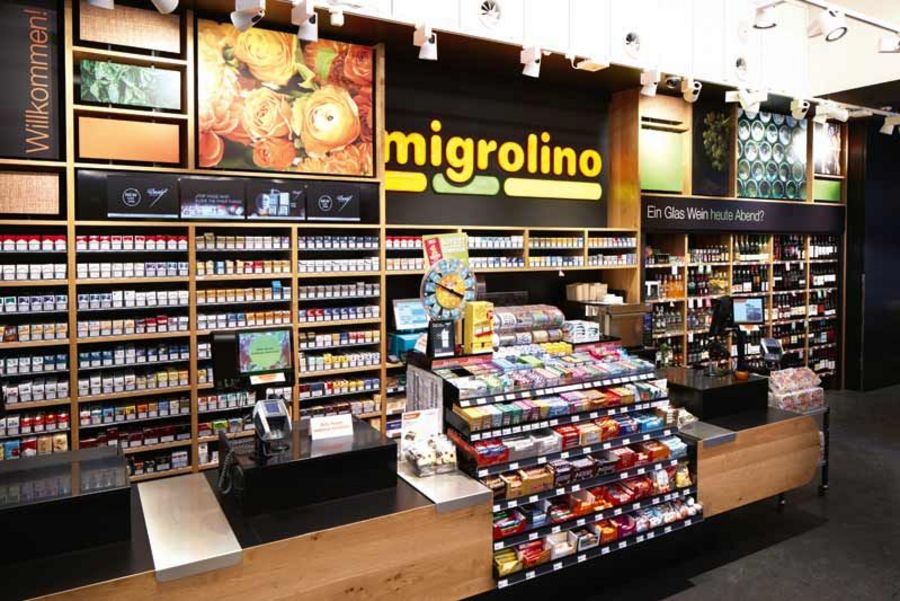 Migrolino Store im Hauptbahnhof Zürich