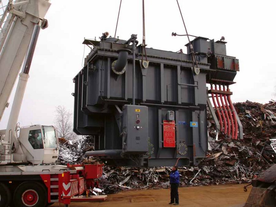 Steenhuis Recycling Demontage von Maschinen und Anlagen vor Ort 