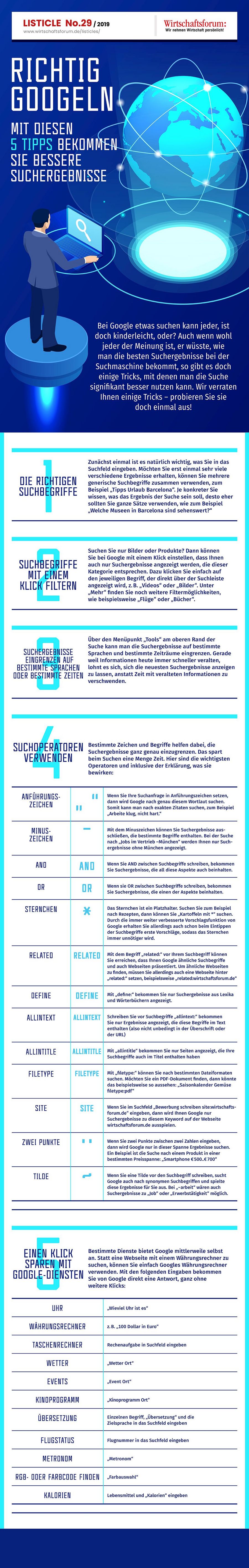 Richtig googeln: Mit diesen 5 Tipps bekommen Sie bessere Suchergebnisse Richtig googeln: Mit diesen 5 Tipps bekommen Sie bessere Suchergebnisse