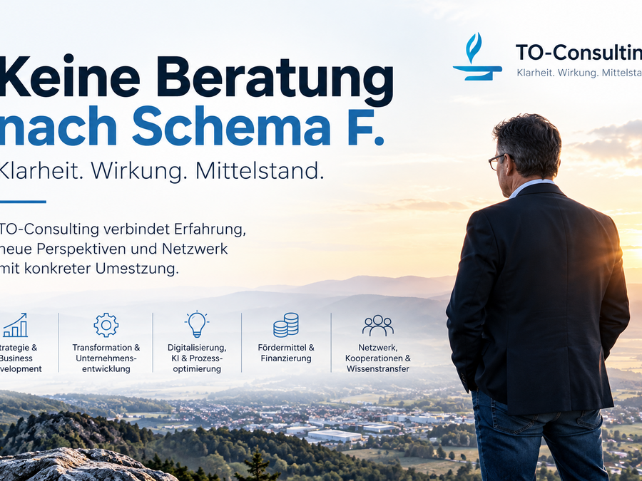 Mittelstand braucht keine Beratung nach Schema F.