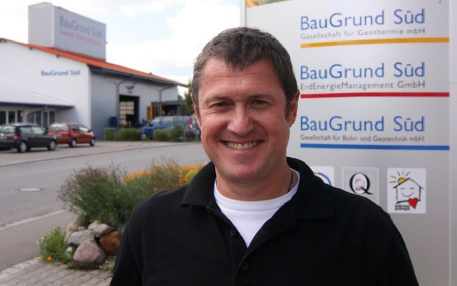 Alois Jäger, Firmengründer und Geschäftsführer von BauGrund Süd.