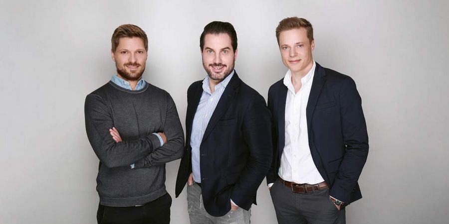 Geschäftsführung von MediDate: Eiko Gerten, Sebastian Vohradnik und Nico Kutschenko