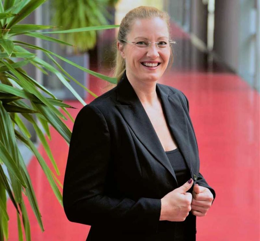Evelyn Paschke, Geschäftsführerin der Technologie- und Gewerbezentren Potsdam GmbH
