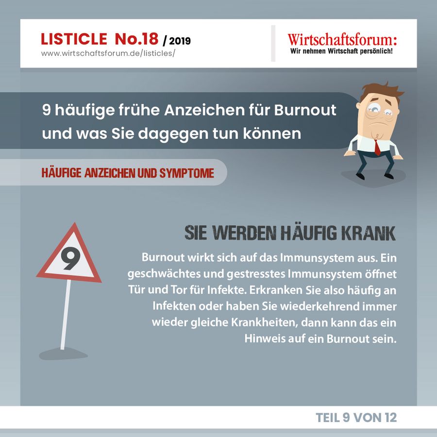 9 häufige frühe Anzeichen für Burnout und was Sie tun können - Wirtschaftsforum Listicle