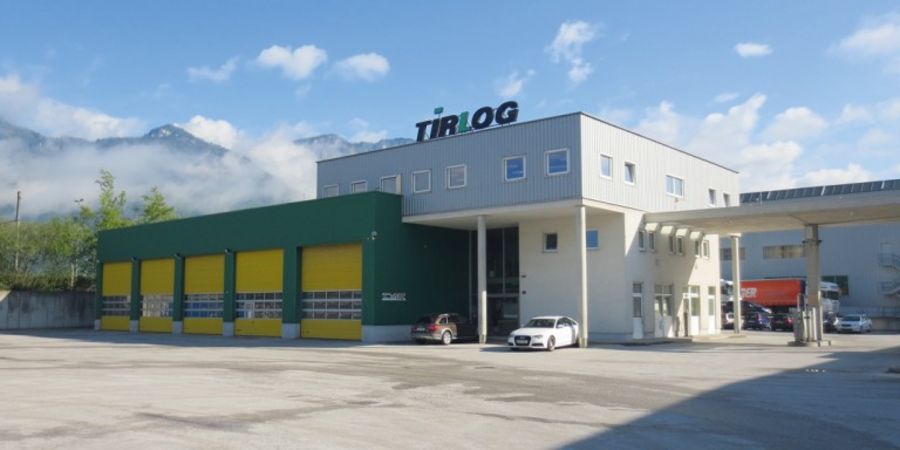 Der neue, 2014 eingeweihte Firmensitz von TirLog in Kirchbichl, Tirol