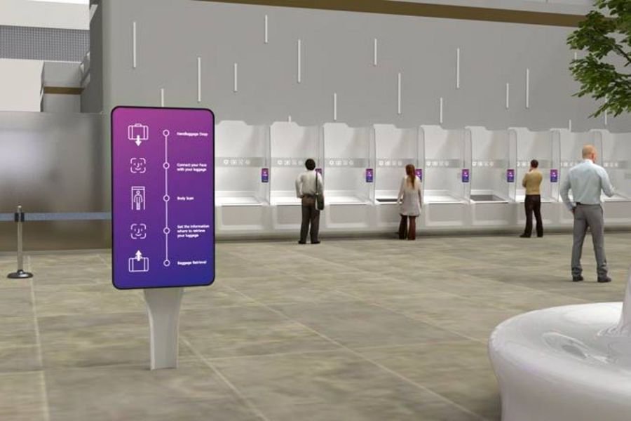 Klatt Fördertechnik entwickelt derzeit das weltweit erste System für eine automatisierte Handgepäckskontrolle am Flughafen