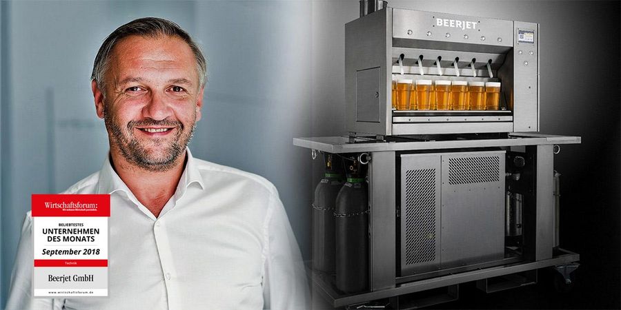 Max Weigl, Gesellschafter und Leiter Internationaler Verkauf & Marketing der Beerjet GmbH