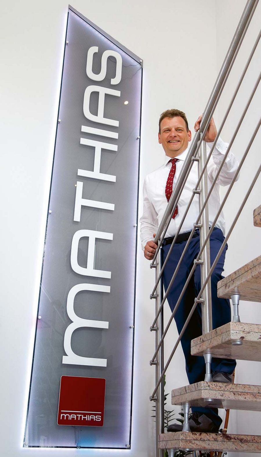 Frank Mathias, Geschäftsführer der Fachbetrieb Mathias GmbH
