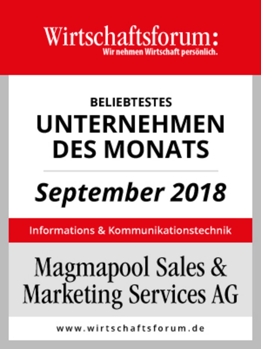 Magmapool Sales Marketing Services AG