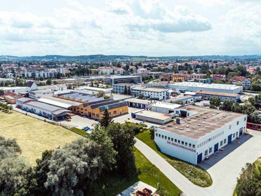 Der Firmensitz der Bauer Maschinen und Technologie GmbH & Co. KG