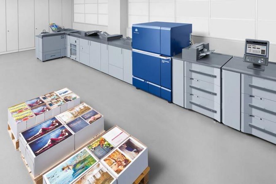 Kunze & Ritter Produktionsmaschine von Konica Minolta