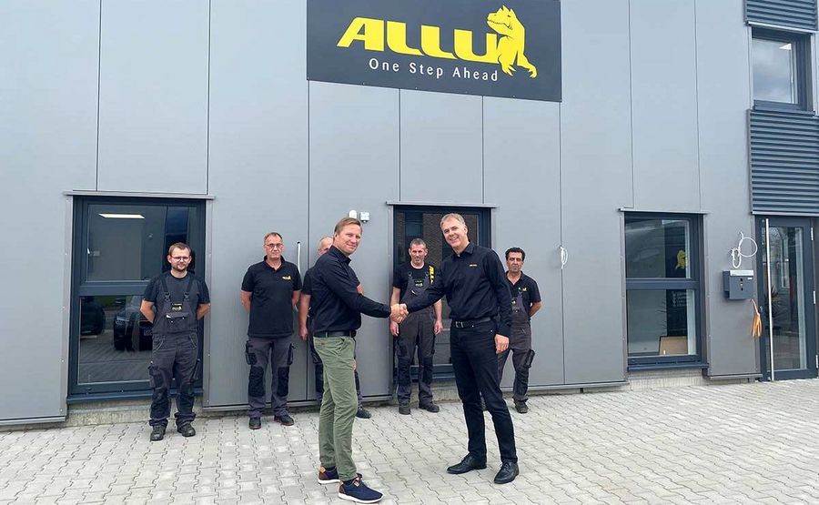 Allu Deutschland GmbH Team und Dirk Moll