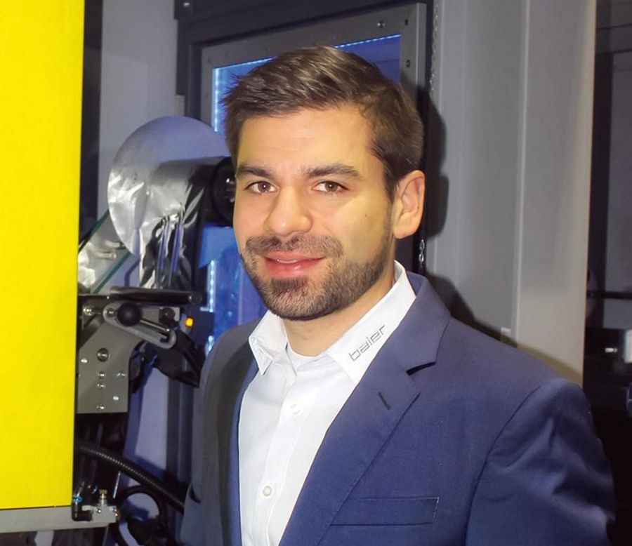 Sascha Richter, Geschäftsleiter Vertrieb und Technik der BAIER GmbH + Co KG Maschinenfabrik
